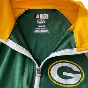 🏈🏈🏈Green Bay Packers Women's 1/4-Zip Long Sleeve Medium